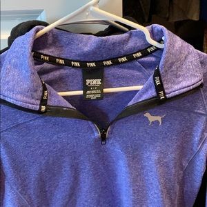 Pink pullover sweatshirt